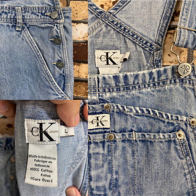 Calvin Klein - カルバンクライン オーバーオール サロペット デニム L