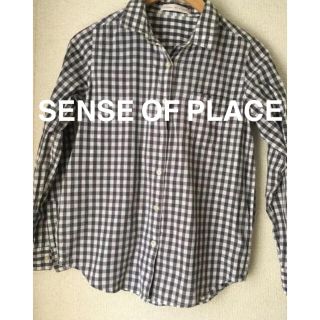 センスオブプレイスバイアーバンリサーチ(SENSE OF PLACE by URBAN RESEARCH)のSENSE OF PLACE ギンガムチェックシャツ(シャツ/ブラウス(長袖/七分))