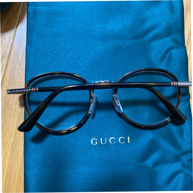 Gucci(グッチ)のGUCCI デミブラウン　眼鏡 レディースのファッション小物(サングラス/メガネ)の商品写真