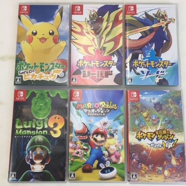 ニンテンドースイッチ ソフト 6本セット