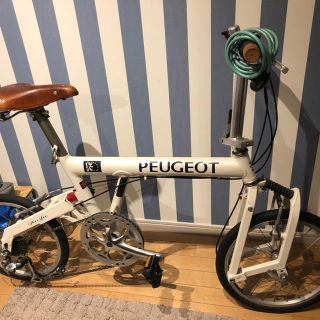 プジョー(Peugeot)の希少 廃盤 プジョー パシフィック18  PEUGEOT折り畳み自転車 BD-1(自転車本体)