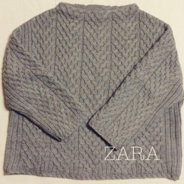 DEUXIEME CLASSE - Zara グレーニット(写真の方と全く同じニットです)の通販 by 自己紹介文読んでください|ドゥーズィエムクラスならラクマ 最新品即納