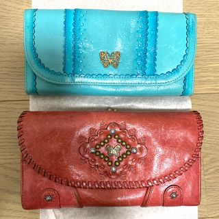 アナスイ(ANNA SUI)のANNA SUI アナスイ　長財布　革財布(財布)