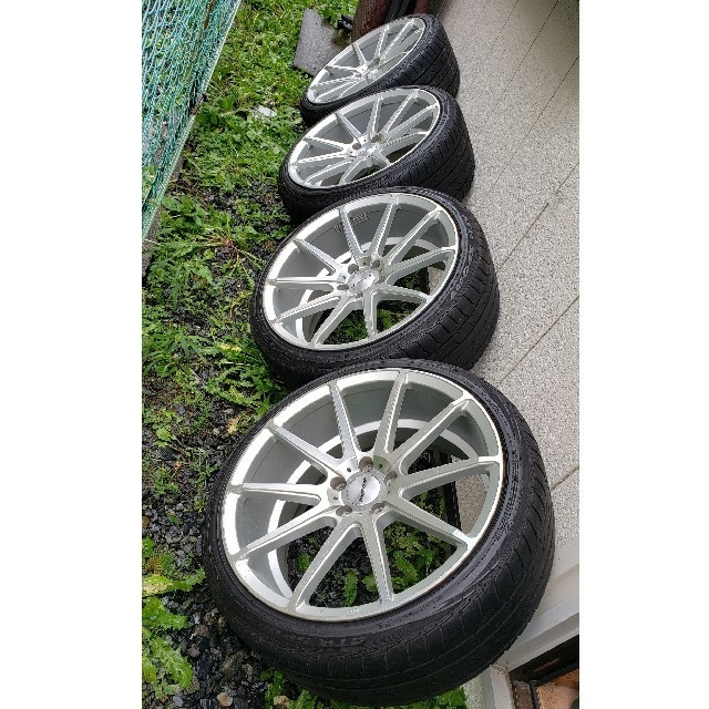 メール便不可】 AMA ハイペリオン CVX 9.5j 245/35/20 4本 タイヤ