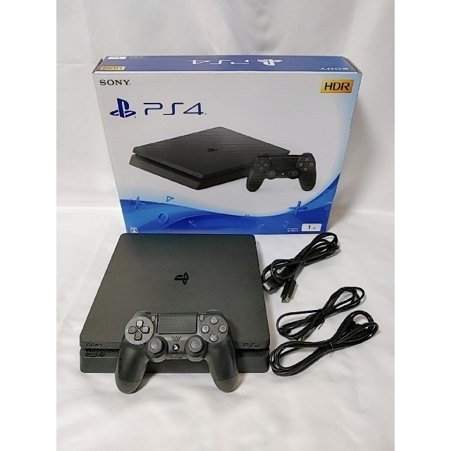 PS4 ジェットブラック 薄型CUH-2200B 1TB ワケあり