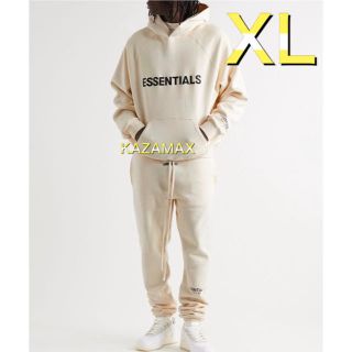 フィアオブゴッド(FEAR OF GOD)のFOG Essentials  エッセンシャルズパーカー クリーム　XL(パーカー)