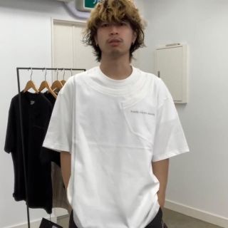 ジョンローレンスサリバン(JOHN LAWRENCE SULLIVAN)のfeng chen wang カットソー ホワイト(Tシャツ/カットソー(半袖/袖なし))