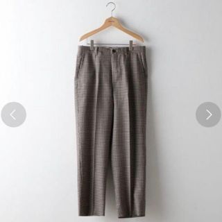 スティーブンアラン(steven alan)のGINGHAM CHECK SUPER BAGGY TAPERED PANTS(スラックス)