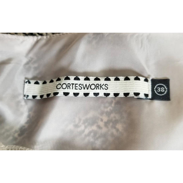 CORTES WORKS(コルテスワークス)のサロペット　マドラスジャガードオールインワン　CORTES WORKS レディースのパンツ(オールインワン)の商品写真