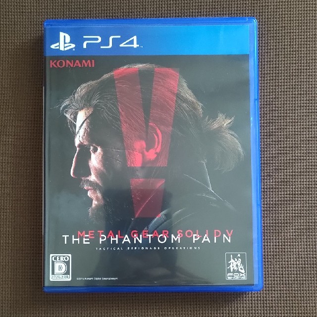 KONAMI(コナミ)のPS4 METAL GEAR SOLID V エンタメ/ホビーのゲームソフト/ゲーム機本体(家庭用ゲームソフト)の商品写真