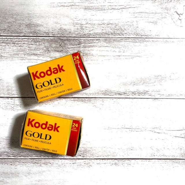 Kodak Gold 100 24枚撮り フイルム 2セット スマホ/家電/カメラのカメラ(フィルムカメラ)の商品写真