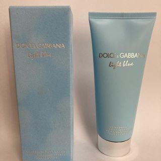 ドルチェアンドガッバーナ(DOLCE&GABBANA)のドルチェ&ガッバーナ　 ライトブルー　ボディクリーム　100ml(ボディクリーム)