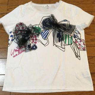 ランバンオンブルー(LANVIN en Bleu)のランバンオンブルー　Tシャツ(Tシャツ(半袖/袖なし))