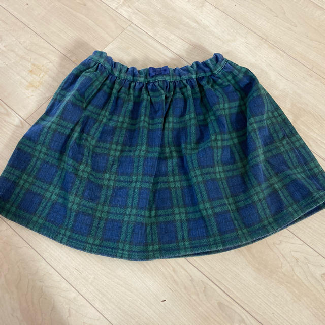 anyFAM(エニィファム)のチェックスカート キッズ/ベビー/マタニティのキッズ服女の子用(90cm~)(スカート)の商品写真