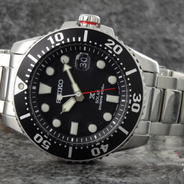 SEIKO セイコーソーラー ダイバーズ DIVER´s200m防水メンズ お得な情報