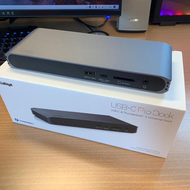 CalDigit USB-C Pro Dock Thunderbolt 3PC/タブレット