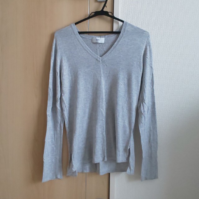 AZUL by moussy(アズールバイマウジー)のAZULBYMOUSSY  薄手ロンT レディースのトップス(Tシャツ(長袖/七分))の商品写真