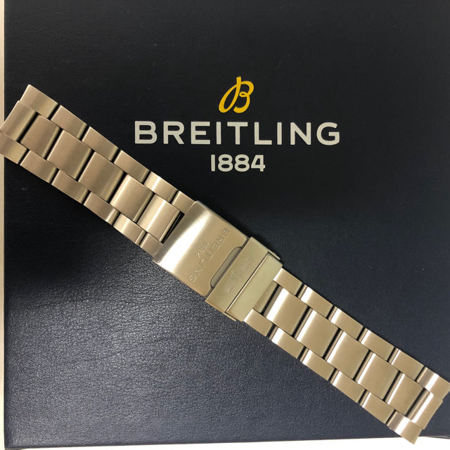 BREITLING(ブライトリング)の【理恵様専用】ブライトリング　純正メタルブレス　22mm  メンズの時計(金属ベルト)の商品写真