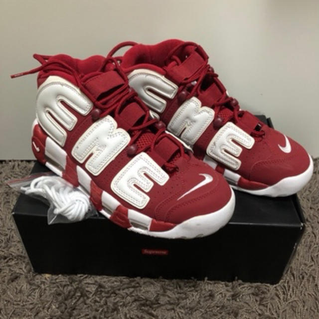 Supreme(シュプリーム)のたく様専用supreme×NIKE AIR More Uptempo メンズの靴/シューズ(スニーカー)の商品写真