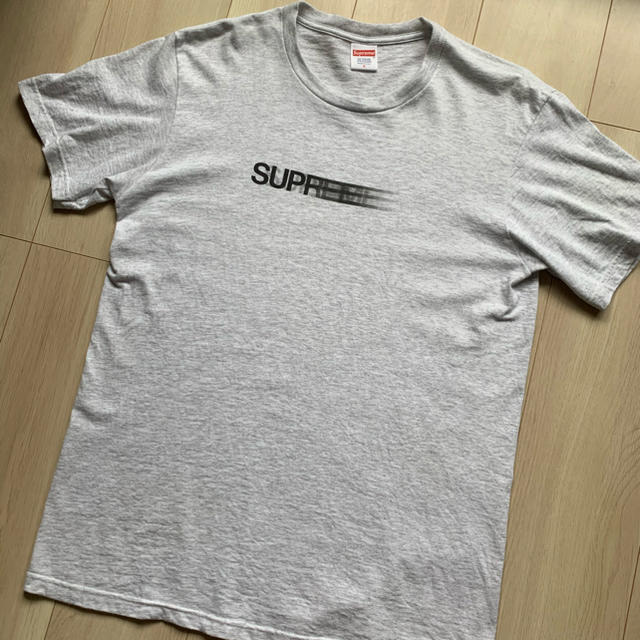 Supreme Motion Logo Tee グレーL