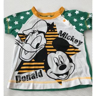 アカチャンホンポ(アカチャンホンポ)のTシャツ　ミッキーマウス　80サイズ(シャツ/カットソー)