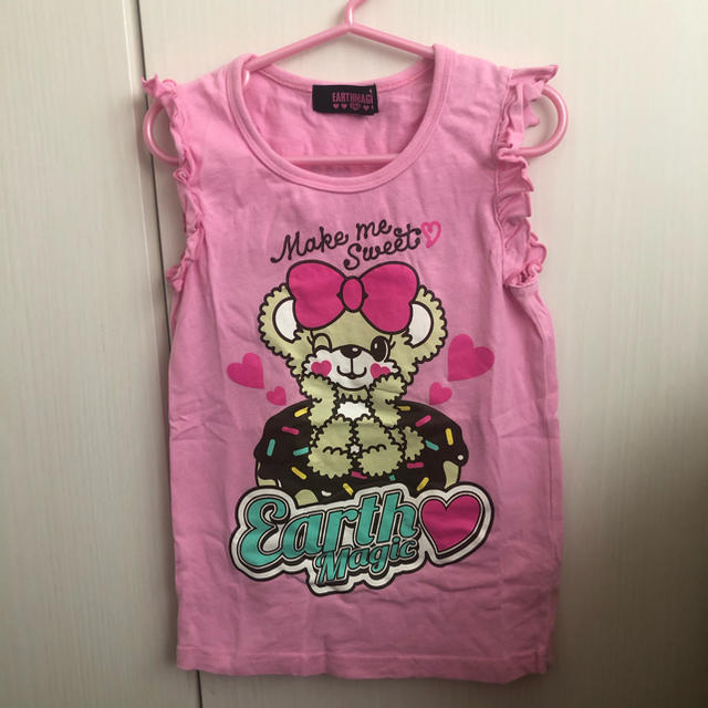 EARTHMAGIC(アースマジック)のアースマジック  tシャツ   マフィー キッズ/ベビー/マタニティのキッズ服女の子用(90cm~)(Tシャツ/カットソー)の商品写真