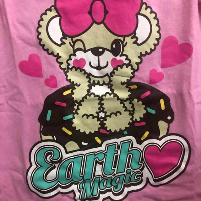 EARTHMAGIC(アースマジック)のアースマジック  tシャツ   マフィー キッズ/ベビー/マタニティのキッズ服女の子用(90cm~)(Tシャツ/カットソー)の商品写真