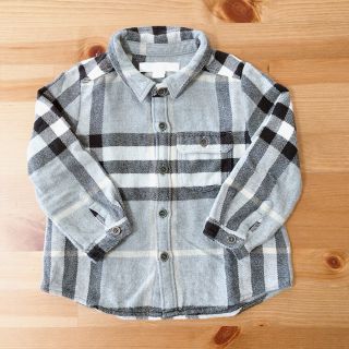 バーバリー(BURBERRY)のバーバリー チェックシャツ 80(シャツ/カットソー)