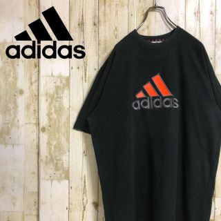 アディダス(adidas)のadidas アディダス パフォーマンスロゴ スリーブロゴ 全刺繍 Tee XL(Tシャツ/カットソー(半袖/袖なし))