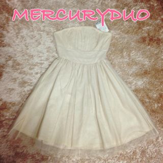 マーキュリーデュオ(MERCURYDUO)の新品♡マーキュリーデュオ♡パーティドレス(ミニワンピース)