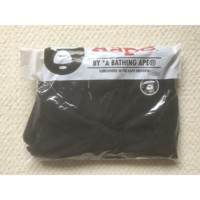 A BATHING APE(アベイシングエイプ)の人気モデル　AAPE HOODIE  エイプ　 パーカー　黒 メンズのトップス(パーカー)の商品写真