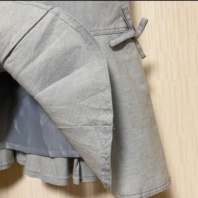 GALLERY VISCONTI(ギャラリービスコンティ)のギャラリービスコンティ　リボン切替スカート レディースのスカート(ひざ丈スカート)の商品写真
