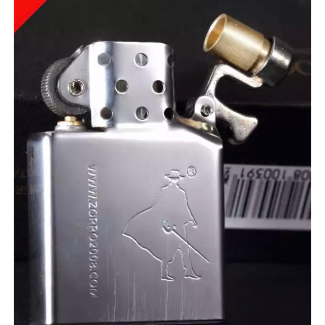 Zippo   ジッポオイル　2008    オイルライター　ゴールド