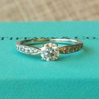 ティファニー(Tiffany & Co.)のティファニー ハーモニー 0.41ct F-VS1-EX  ダイヤリング(リング(指輪))