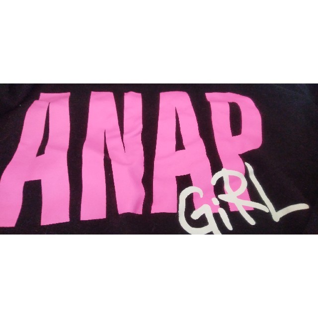 ANAP(アナップ)のANAP GiRLパーカーM キッズ/ベビー/マタニティのキッズ服女の子用(90cm~)(Tシャツ/カットソー)の商品写真