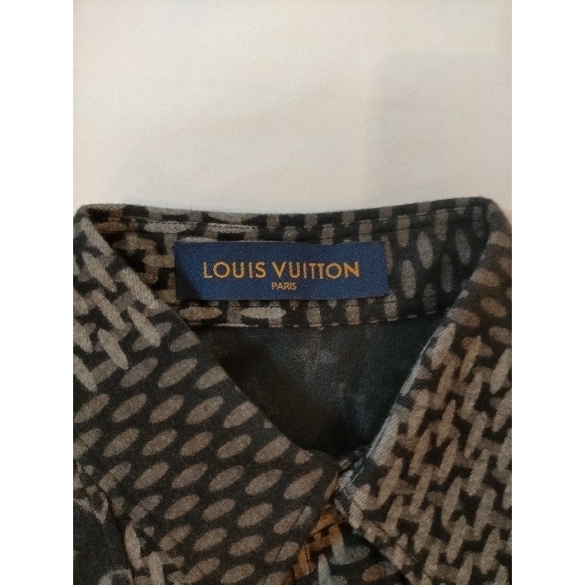 LOUIS VUITTON NIGO モノグラム　ダミエフランネルシャツ