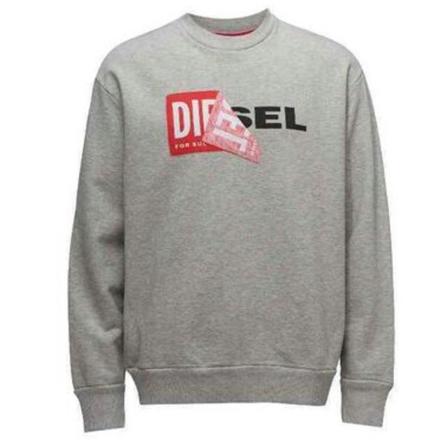 DIESEL - Diesel スウェット ロゴ グレー L ディーゼルの通販 by DIESELイタリア並行輸入本物保証！'s shop