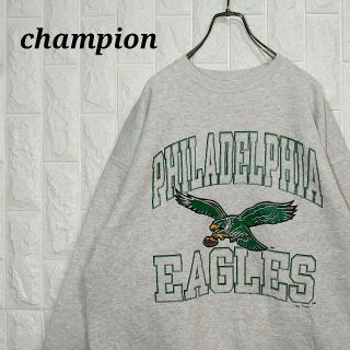 チャンピオン(Champion)のチャンピオン 90s スウェット トレーナー イーグルス アメフト USA古着(スウェット)