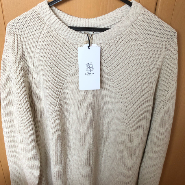 ＜BATONER＞ SIGNATURE CREW NECK KNIT/ニット