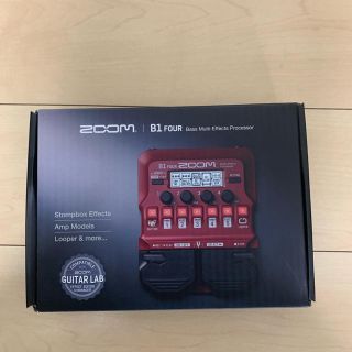 ズーム(Zoom)の【動作確認済み】ZOOM / B1 FOUR 【傷汚れなし】(ベースエフェクター)