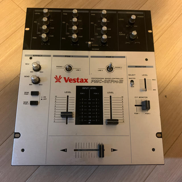 Vestax DJミキサー PMC-05PRO3 VCAリターン機能搭載(中古品の通販 by