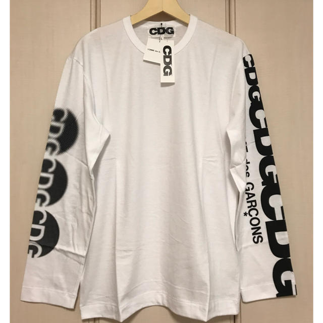 Tシャツ/カットソー(七分/長袖) サークルロゴ コムデギャルソン ロング 