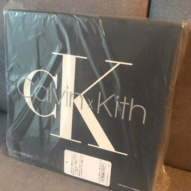 Calvin Klein(カルバンクライン)の【即完売‼︎】KITH x CALVIN KLEIN コラボパックT Lサイズ メンズのトップス(Tシャツ/カットソー(半袖/袖なし))の商品写真