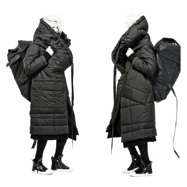 一番の贈り物 Rick Owens 新品BARBARAIGONGINIパテッド変形ロング