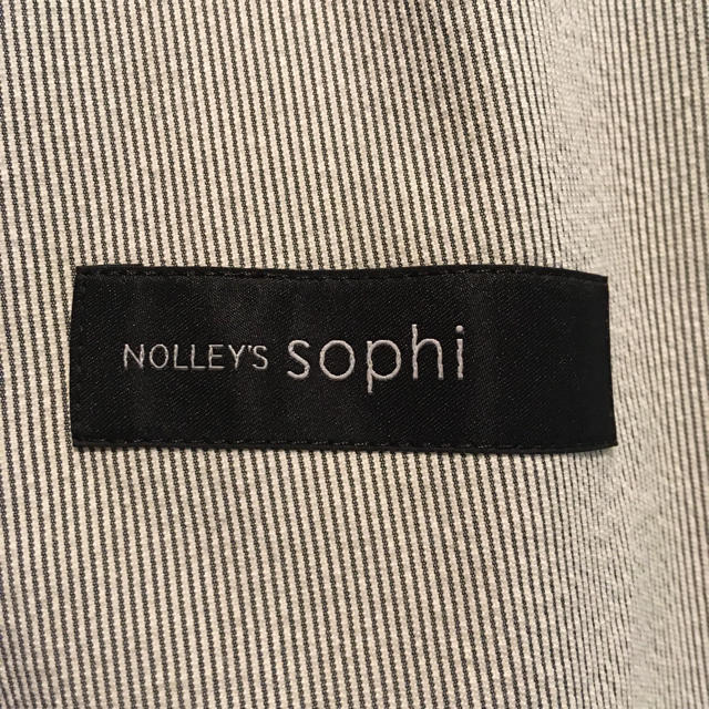 NOLLEY'S(ノーリーズ)のNOLLEY'S  Sophi サッカーストレッチジャケット レディースのジャケット/アウター(ノーカラージャケット)の商品写真