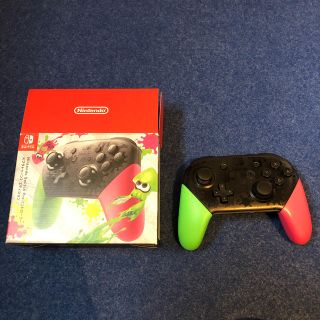 ニンテンドースイッチ(Nintendo Switch)のNintendo switch pro コントローラースプラトゥーン2(家庭用ゲーム機本体)