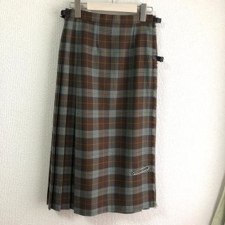 タータンショップYORK ラップロングスカート　美品