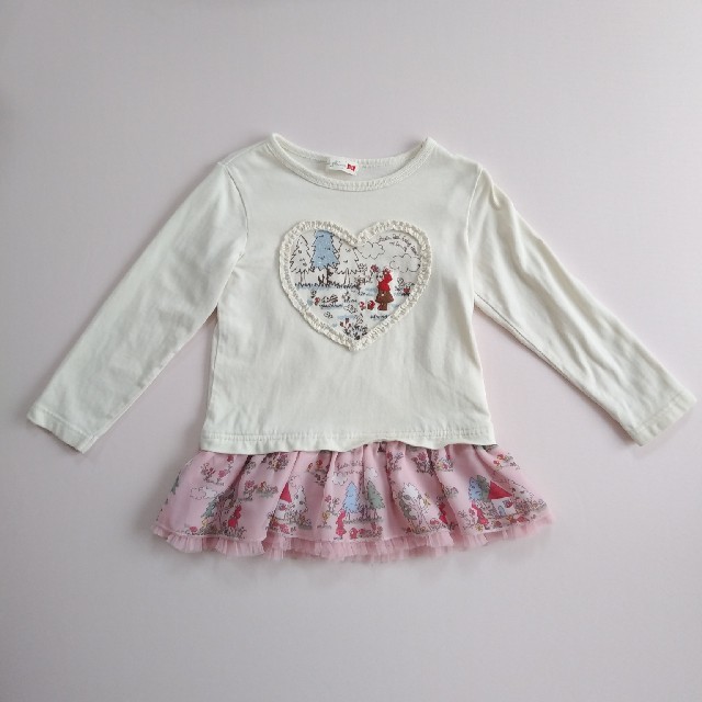 KP(ニットプランナー)のKP(ニットプランナー)　100㎝　3点セット キッズ/ベビー/マタニティのキッズ服女の子用(90cm~)(Tシャツ/カットソー)の商品写真