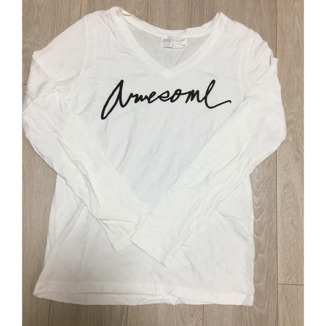 AZUL by moussy(アズールバイマウジー)のAZUL by moussy VネックロンT レディースのトップス(Tシャツ(長袖/七分))の商品写真