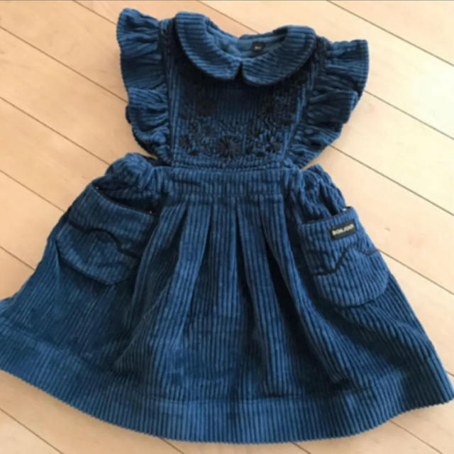 bonjour diary エプロンワンピース apolinaワンピース キッズ服 bonjour diary エプロンワンピース apolinaワンピース キッズ服